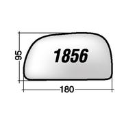 Per Mitsubishi Space Star MPV 1998-2004 Vetro di Ricambio Dx per Retrov. 180x95