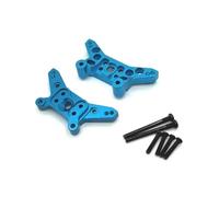 Per MJX 1/14 14209 14210 Supporti Posteriori Ammortizzatori In Metallo Migliorati Accessori Auto Telecomandate Accessoires Rc(Blue)
