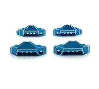Per MJX 10208 1/10 Supporto Ammortizzatore Metallo RC Auto Camion Veicoli Cingolati Parti Accessori Aggiornamenti Sostituzioni Riparazioni Parti Aggiornamento RC(Blue)