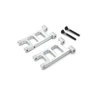 Per MJX 14301 14302 1/14 Inferiore Metallo Braccio Oscillante Dopo RC Car Truck Off-road Vehicle Tracked Parts And Accessories Upgrade Replacement Use Accessorio Per Auto RC(Silver)