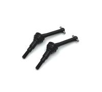 Per MJX 14301 14302 14303 1/14 Albero Trasmissione Anteriore E Posteriore In Metallo CVD Telecomando Auto Aggiornamenti Riparazioni Modello Accessori Parti Riparazioni RC(Black)