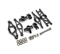 Per MJX 14304 14303 14301 14302 1/14 Metallo Anteriore E Posteriore Bilanciere Sterzo Tazza 6 Pezzi Set Controllo Remoto Parti Automobili Coppa dello sterzo RC
