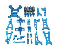 Per MJX 16207 16208 16209 16210 H16 1/16 Aggiornamento In Alluminio Bracci Sospensione Kit Controllo Remoto Riparazione Auto Modificare Parti Raccordi Blocco