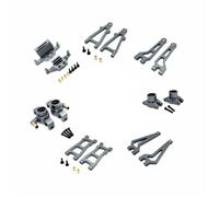 Per MJX 20208 Per JJRC C8811 1/20 Metallo Aggiornamento E Modifica Sterzo Tazza Kit Controllo Remoto Riparazione Auto Modificare Gli Accessori Blocco Dello Sterzo