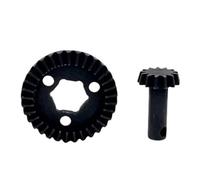 Per MJX H12Y H12Y+ 1/12 2Pezzi In Metallo Aggiornamento Assale Anteriore E Posteriore Grande E Ingranaggi Piccoli Accessori Auto RC RC Modelli