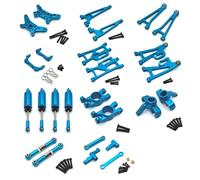 Per MJX Per Hyper Go 14210 14209 Tazza Dello Sterzo In Metallo Superiore Inferiore Forcellone Set Ammortizzatore Torre Staffa Corpo Post RC Parti Automobili Ricambi