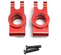 Per Mjx Per Hyper Go 14301 14302 1/14 Auto Teleco Mandata Accessori Modificati Parti Coppa Ruota Posteriore Metallo Aggiornata Fissa Parti Modifiche RC(Red)