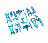 Per Mjx Per Hyper Go 16207 16208 16209 16210 H16H Tiranti In Metallo Coppe Sterzo Bracci Oscillanti Set Rc Car Ricambi Aggiornamenti Sostituzione Uso Parti Aggiornamento RC(Blue)