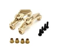 Per MJX Per Hyper Go H12Y + H12P Alloggiamento Del Cambio Dell'asse A Portale In Ottone Tazza Dello Sterzo Parti Ricambio Auto RC Accessori RC Modelli(Yellow,C Hub Carrier)