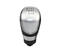 Per MK3 Per MK4 Per MK7 Per Galaxy Pomello Del Cambio Per Auto A 5/6 Velocità Testa Della Leva Maniglia Marce Manopola(6 Speed silver)