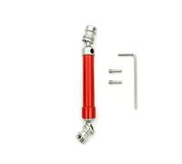 Per MN MN999 999 Per Defender D90 1/10 1 Pz Albero Trasmissione Metallo Trasmissione CVD RC Auto Veicoli Cingolati Parti Aggiornamenti Sostituzioni Riparazioni Parti Aggiornamento RC(Red)