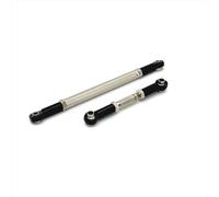 Per MN Per MN168 Per MN82 LC79 Per MN78 1/12 2 Pezzi Asta Dello Sterzo Dell'asse Anteriore In Metallo Ricambi E Accessori Per Auto Telecomandate Sostituzione Uso Rc Asta di Trazione(Black)