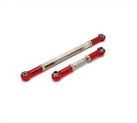 Per MN Per MN168 Per MN82 LC79 Per MN78 1/12 2 Pezzi Asta Dello Sterzo Dell'asse Anteriore In Metallo Ricambi E Accessori Per Auto Telecomandate Sostituzione Uso Rc Asta di Trazione(Red)
