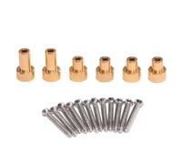 Per MN Per MN82 LC79 1/12 Car Shell Per Altezza Aumento Pilastro Ottone Telecomando Auto Parti Aggiornamento Parti Sostituzione Uso Accessorio Auto RC