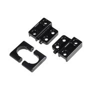 Per MN Per MN82 LC79 Per MN78 1/12 Auto Telecomandata Aggiornamento In Metallo Assale Posteriore Per Fissaggio Piastra A Molla Per Parti Di Sedili Accessori Accessorio Per Auto RC(Black)