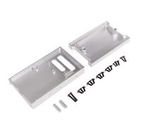 Per MN Per MN98 Per MN99s 1/12 Metallo Fissaggio Scheda Circuito Sedile Sponda Posteriore Telecomando Accessori Auto Aggiornamenti E Sostituzioni Parti Aggiornamento RC(Silver)