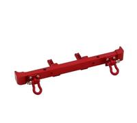Per MN128 MN86 G500 1/12 RC Car Paraurti Anteriore E Posteriore In Metallo Con Gancio Di Traino Parti Di Aggiornamento Accessori Di Riparazione Parti RC(Red,Rear)