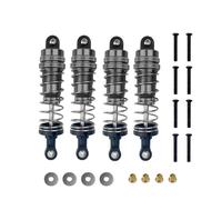 Per MN128 MN86 MN86S MN86K MN86KS Per MN G500 Ammortizzatore In Metallo 4 Pezzi 1/12 Ammortizzatore RC Crawler Auto Parti Di Ricambio RC Ammortizzatore(Titanium)