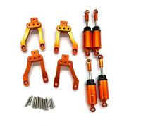 Per Mn128 Mn86s G500 RC Parti In Metallo Migliorate Ripiani Ammortizzatori E Accessori Di Modifica Degli Ammortizzatori RC Modifiche(Orange)