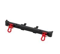 Per MN128 Paraurti Anteriore E Posteriore In Metallo Con Gancio Di Traino RC Crawler Car Parti Di Aggiornamento Riparazione Sostituzione Accessori Parti RC(Rear Black)