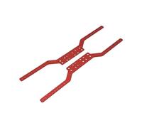 Per MN168 Per MN78 1/12 2 Pezzi In Lega Di Alluminio Per Telaio Binari Del Telaio Accessori Di Ricambio Per Auto Giocattolo RC RC Cingolato Telaio(Red)