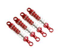 Per MN78 Per MN82 1:12 RC Car Ammortizzatore Aggiornamento Robusto Ammortizzatore In Lega Di Alluminio Parte Modello Modifica Fai Da Te Rc Car Ammortizzatore(1 set red)