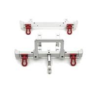 Per MN82 LC79 1/12 Kit Paraurti Anteriore E Posteriore In Metallo Auto RC Parti Di Ricambio Accessori Di Riparazione E Aggiornamento Accessori(Silver)