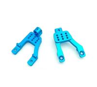 Per MN86 MN86S MN86K MN86KS MNG500 1/12 RC Crawler Car Upgrade 4PCS Metallo Anteriore Posteriore Ammortizzatore Torri Supporto Modello Accessorio RC Ricambi(Blue)