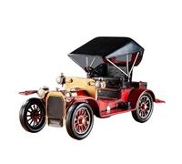 Per Modelli Di Auto Nostalgiche Vintage Accessori Per Ufficio Portico Di Casa Soggiorno Decorazioni Per Armadietto Del Vino Giocattoli Metal Vehicles non RC(Rosso)