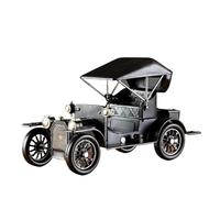 Per Modelli Di Auto Nostalgiche Vintage Accessori Per Ufficio Portico Di Casa Soggiorno Decorazioni Per Armadietto Del Vino Giocattoli Metal Vehicles non RC(Nero)