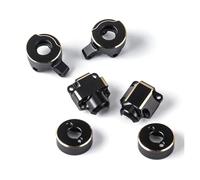 Per Modelli Per Axial Per Bronco E Per Wrangler SCX30 1/30 Fuselli Dello Sterzo - Set Di Aggiornamento In Ottone Copri Differenziale E Pesi Mozzo Posteriore Ricambi RC