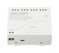 Per modulo di controllo Smart Life Switch 4CH relè per Tuya con 2 4G WiFi e assistente vocale supporto (4CH DC 5-32V con alloggiamento)