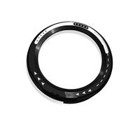 per Monkey 125 per DAX 125 Accessori per Motociclette Tachimetro Indicatore Anello di Copertura Strumento Telaio Alloggiamento Ricambi Accessori Moto Meter Telaio Coperchio(Black)
