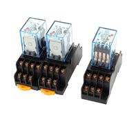 Per Montaggio a Pannello 4PDT DIN Rail per relè Rame Smaltato Bobina Capacità di