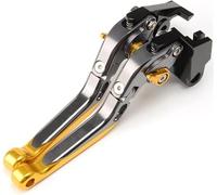 Per Morini XCAPE X-Cape 650 650X 2022 2023 2024 566 Leve Freno Frizione Moto Estensibili Pieghevoli Regolabili Leva Freno(Yellow)