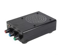 Per Morse Code CW Trainer con guscio in alluminio | Supporto chiave automatico e manuale | Tono regolabile 200Hz-2500Hz | Altoparlante integrato per esercitazioni radio prosciutto | Nero