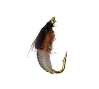 per mosca ninfa legata a mano con materiali di qualità perfetta per la pesca a