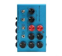 per mosky Audio Guitar Amp Simulator Pedale con per fx Loop e DI Out - Stompbox in metallo per studio e palco uso 145 mm