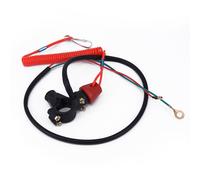 per moto 7/8 per atv per DIRT BIKE TETHER LINE MOTORE KILL SWITCH ON-OFF