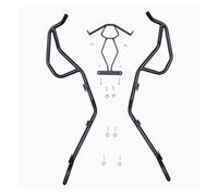 per moto Crash Bar anticaduta Adatto Per La Modifica Del Paraurti Per Sym ADV150, Barra Di Protezione Anteriore Metà Anti Caduta