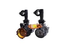 Per Moto Faro Per BMW Per R1200GS Per R1250GS Per ADV Per F800GS 40W Motociclo Luce Fendinebbia a LED Luci Stroboscopiche per Moto(Flash Gold Light)