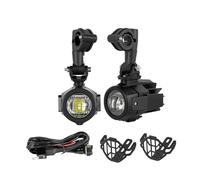 Per Moto Faro Per BMW Per R1250GS Per ADV Per F800GS R 1250 GS LC Gruppo Ottico Ausiliario Universale E9 Mark Luci Fendinebbia A LED Per Moto(All set with Relay)