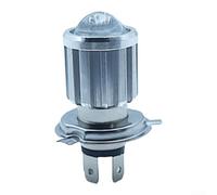 per moto LED BA20D CSP 360° Alluminio per moto LED BA20D CSP | Tecnologia CSP, 10000 lumen, per luce bianca e gialla, visibilità notturna superiore, angolo 360 gradi(H4 White Yellow)