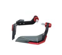 Per Moto Per Guzzi V9 Per Roamer/per Bobber/V85 TT/V7 Per Stone/per Special Motorcycle Handguard Shield Hand Guard Protector Windshield(Red)