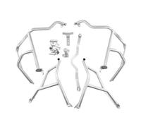 Per Moto Per Morini Per X-Cape 1200 Protezione Paraurti | Barre Paramotore Moto Accessori Paramotore Protezione motore anticollisione(Silver-1 Set)