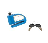 Per Moto Scooter Bicicletta Blocco Freno Di Sicurezza Ruota A Disco Con Chiave Bloccadisco Lucchetto(Blue)