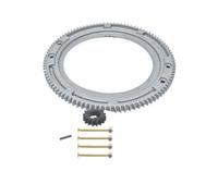 Per Motore Briggs&Stratton 28D707 Volano In Alluminio + Pignone + Fissaggio