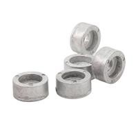 Per Motore Fuoribordo per suzuki Set 4 Anodi Zinco Tondi 5pz per ricambi