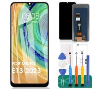 Per Motorola Moto E13 2023 Display LCD Per Moto E13 Sostituzione Dello Schermo Per Motorola E13 Touch Digitizer Assembly Kit di Riparazione (Nero, Senza Cornice)