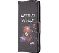 Per Motorola Moto E13 4G Custodia in similpelle per cellulare Libro Motivo 1 Custodia protettiva Cover Etui Nuovo